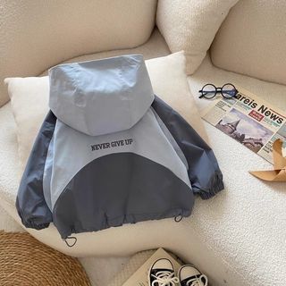 Áo khoác gió bé trai phong cách Hàn Quốc – Áo chống gió mỏng nhẹ, đi học dã ngoại tiện lợi