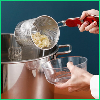 Dụng cụ sóc phở, bún cán đỏ chất liệu inox siêu bền, tiện dụng