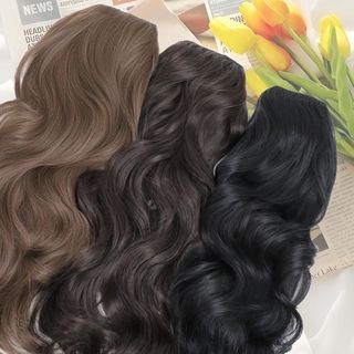 Kẹp NCE trong phần mở rộng tóc, Kẹp nối tóc ít hơn 60 / 45cm, Chất lượng cao có thể tháo rời có thể tái sử dụng Chiều dài dài dài gợn sóng Tóc tạo kiểu tóc