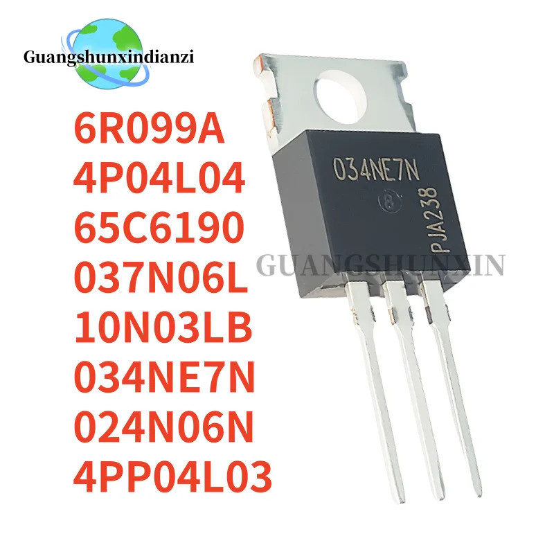 5 CÁI 4P04L04 4PP04L03 65C6190 034NE7N 024N06N 037N06L 6R099A 10N03LB ...