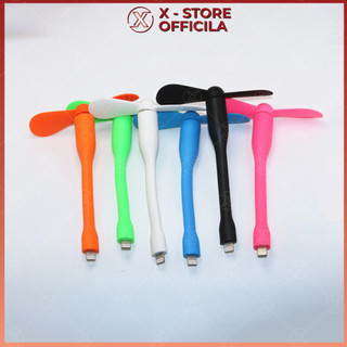 Quạt cắm sạc dự phòng 2 cánh rời, quạt mini USB, quạt tháo lắp, làm mát cá nhân, nhỏ gọn, giá rẻ - QUSB