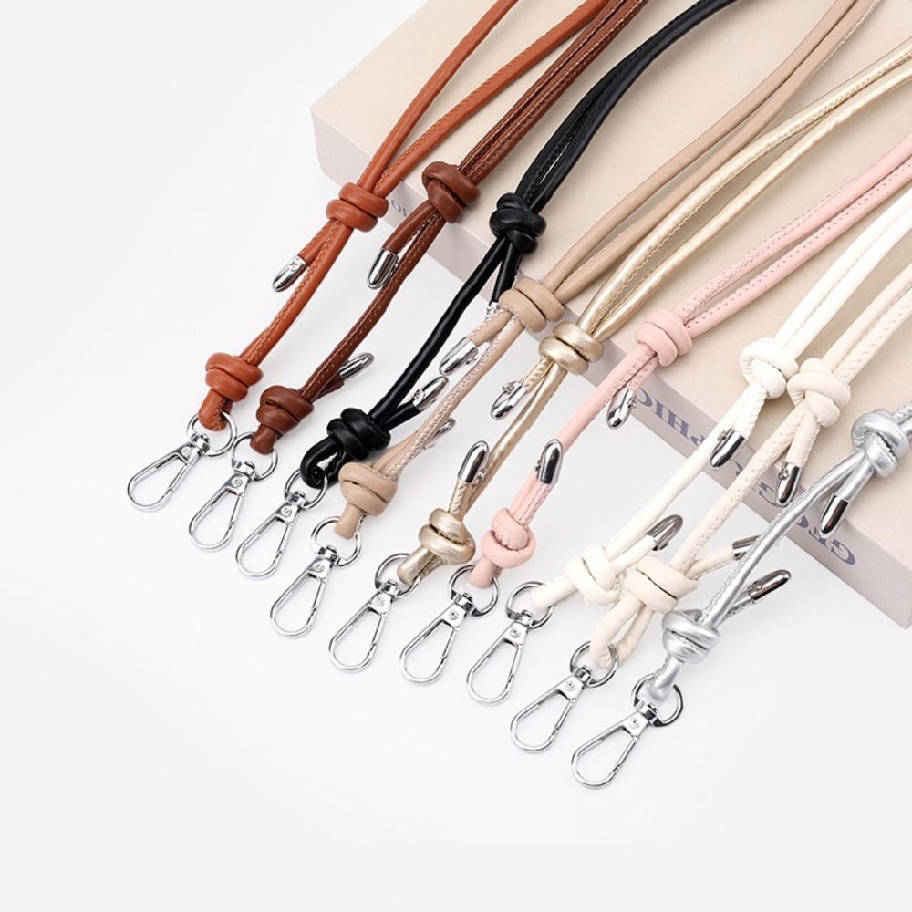 Dây Đeo Vai Da SAIA, Dây Đeo Túi Màu Trơn Có Thể Điều Chỉnh, Da PU DIY Thay Thế Túi Xách Chống Thấm Nước Thắt Lưng Nữ Bé Gái