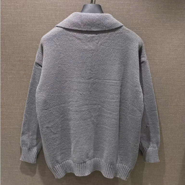 Áo Len Cổ Polo Chữ A Trái Tim KCloset Áo Polo Dày Dặn Dáng Rộng Nam Nữ NA41
