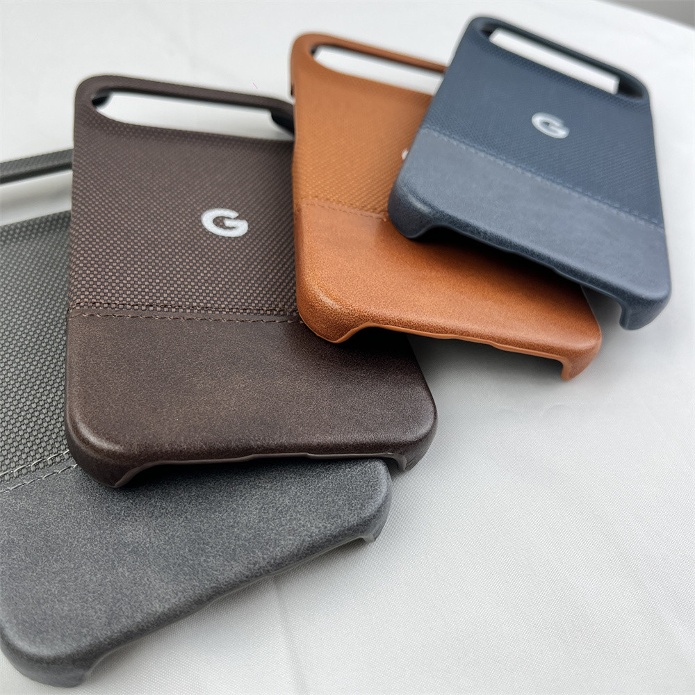 Ốp Điện Thoại Da Vải Lanh Cotton Mờ Sang Trọng Cho Google Pixel 10 9 Pro XL 10 9 8 Pro 8A Thời Trang Đơn Giản Chống Sốc Bảo Vệ