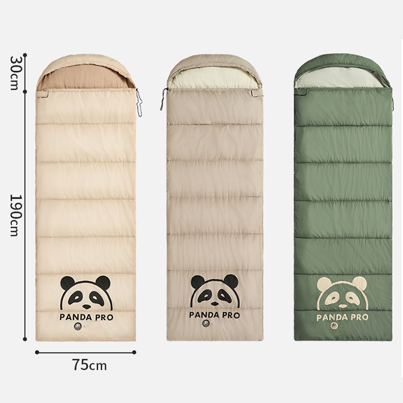 Túi ngủ cắm trại CAMEL CROWN nhỏ gọn chống gió chống lạnh dày dặn