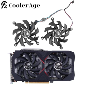 IiNew 85MM Quạt Làm Mát Thay Thế Cho GeForce RTX 2070 2060 2060S SUPER 1660 Ti 1660S 1650S 1650 Card Video Đồ Họa Fansx *