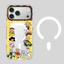 Ốp điện thoại cô gái chơi từ tính pha lê đá cho iPhone 17 Pro Max 16 15 14 13 17Air 16Plus Ốp lưng trong suốt cứng Vỏ bảo vệ chống sốc