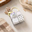 Đồ chơi Fidget bàn phím Mini DONOVANQQ, Móc khóa giải nén bàn phím 4 phím sáng tạo, Tương tác dễ thương không có đèn LED Nút có thể nhấp vào Móc khóa công tắc cơ khí Trang trí văn phòng