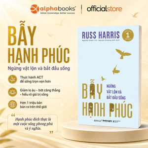 Sách - Bẫy Hạnh Phúc - Ngùng Vật Lộn Và Bắt Đầu Sống (Omega Plus)