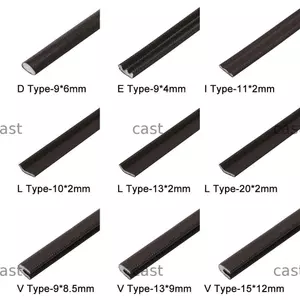CAST 5M Niêm Phong Dải PU Bọt Chống Va Chạm Khoảng Cách Chất Độn Cửa Cói Thời Tiết Tước