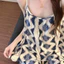 Bộ đồ ngủ nữ nhuộm dây buộc có áo ngực và quần short tích hợp để nghỉ ngơi trong phòng ngủ Giải trí trong nhà Hàng ngày giản dị tại nhà Các dịp thư giãn