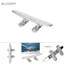 Belleshopp Belleshopp Heayzoki Thuyền Cleat Đế Mở Bằng Thép Không Gỉ Gương Được Đánh Bóng Phụ Kiện Nhẹ Dây Marine (4 Inch)