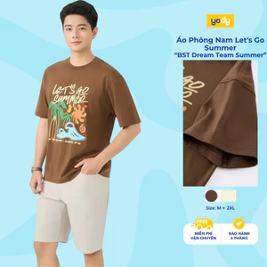 Áo Phông Nam Yody Let's Go Summer MCTS26S027