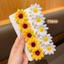 Bé Gái Mặt Hướng Dương Kẹp Tóc Cho Trẻ Em Hoa Dễ Thương Nổ Kẹp Phụ Kiện Tóc Tập Đi