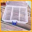 VFZ Có Thể Tháo Rời 6 Lưới Clearpartment Nhựa Hộp Bảo Quản Trang Sức Bông Tai Hạt Vít Giá Đỡ Hộp Đựng Màn Hình Người Tổ Chức Hộp Đựng Louislifecool