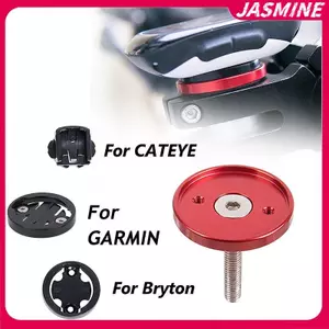 JASMINE Xe Đạp Giá Đỡ Xe Đạp Đồng Hồ Bấm Giờ GPS Gắn Thân Trên Capputer Giá Đỡ Điện Thoại Cho Bryton Cateye Phần JASMINE