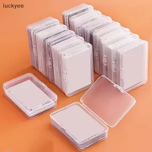 Luckyew 1 / 3 Chiếc Hộp Nhựa Trong Suốt Chơi Thẻ Hộp Đựng Hộp Bảo Quản Paing Trò Chơi Thẻ Hộp Board Trò Chơi Thẻ Người Tổ Chức TQ