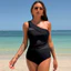 Một Mảnh Đồ Bơi Nữ Một Vai Ren Gợi Cảm Bikini