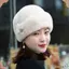 Mũ Xô RẺ RẺ, Giữ Ấm Lông Thỏ Giả Mũ Mùa Đông, Thời Trang Dày Trang Trí Hoa Mũ Giữ Nhiệt Đi Xe Đạp Trượt Tuyết