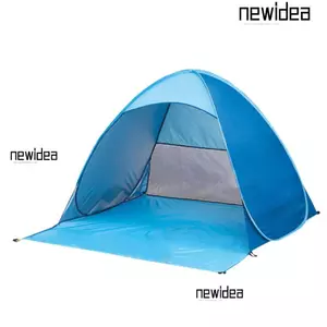 Lều đi biển NEWIDEA, Lều che nắng bật lên UPF 50 + mở nhanh, Hình vòm ổn định Hoàn toàn không có thiết lập Gia đình Cabana ngoài trời chống nước