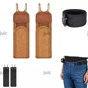 Thắt lưng đàn hồi JUIC, Móc thắt lưng có khóa có thể điều chỉnh, Móc kim loại thoải mái Unisex