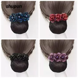 Kẹp Tóc Mùa Xuân SHUPUN, Trang Trí Hoa Vải, Phong Cách Hàn Quốc, Co Giãn, Phụ Kiện Tóc Văn Phòng