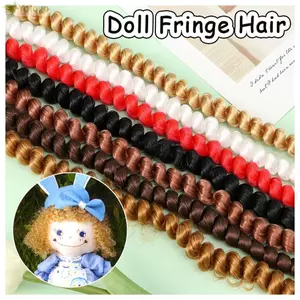 YOLOGO Búp Bê Viền Tóc Trẻ Em Quà Tặng Phụ Kiện 1 / 6 1 / 4 1 / 3 1 / 12 Dây Buộc Tóc Giả Handmade