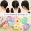 Dây Buộc Tóc Hình Hoa Cho Đuôi Ngựa Và Bím Tóc Dễ Thương Kawaii Thiết Kế Cho Nữ Bé Gái Trẻ Em Hàng Ngày