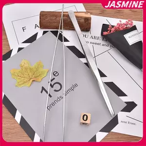 JASMINE Thép không gỉ Răng Dài Thịt Nướng Thực Phẩm Tong Thẳng Nhà Vườn Y Tế Nhà Bếp Bbq Dụng Cụ Lông Mi s JASMINE