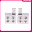 JASMINE 1 Cặp Bộ Chia Âm Thanh Ô Tô Dây Cấp Nguồn Thiết Bị Đầu Cuối Bộ Khuếch Đại Âm Thanh Kép 1 / 0 Đồng Hồ Đo Đến 1 / 0 Amp Bộ Giảm Tốc Đầu Vào Xả JASMINE
