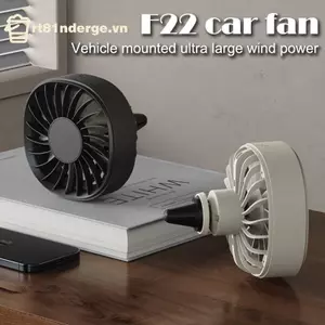 GE Quạt Ô Tô USB Ổ Cắm Không Khí Ô Tô Điều Chỉnh Quạt Làm Mát Mạnh Mẽ Có Đèn 3 Tốc Độ Quạt Phía Sau Ô Tô Tản Nhiệt Làm Mát VN