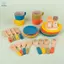 Tiệc trà Bộ đồ chơi nhà bếp Đồ chơi giáo dục sớm Mô hình cảnh thu nhỏ Montessori