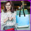 Túi xách Tote Beach Túi ba chiều Pvc có tay cầm Di động Lady Fitness Sport