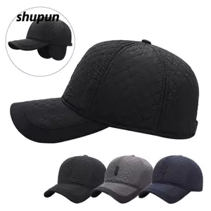 Mũ bóng chày dày hơn SHUPUN, chống gió có bông tai Mũ Trucker, Mũ bảo vệ tai thông thường có thể điều chỉnh ngoài trời Mũ mùa đông cho nam giới
