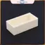 POWER 99% Alumina Lab Gốm Vuông Crucible Chịu Nhiệt Độ Cao Cho Thí Nghiệm Kim Loại Thủy Tinh.
