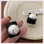 JRP 2 Chiếc Pháp Vintage Ngọc Trai Nhỏ Kẹp Tóc Ánh Sáng Sang Trọng Nổ Móng Vuốt Tóc Chân Nữ Barrettes Mũ Phụ Kiện Thời Trang JRP