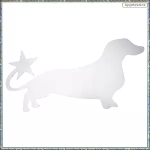 Trang trí Giáng sinh với váy sự kiện ngôi sao Dachshund Star
