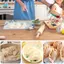 Máy làm bánh bao 8 chiếc, Bộ khuôn ép và cắt cho Wonton Trung Quốc, Dụng cụ da Gyoza