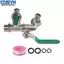 <cosyh>Zinc Alloy Double Spout Garden Faucet with Dual Outlets for Hoses and Sprinklers
