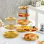Doutie 2 / 3 Lớp Khay Bánh Inox, Bánh, Đĩa Ốc, Sinh Nhật, Tiệc Cưới Món Tráng Miệng Đứng, Bàn Món Tráng Miệng Đế Trưng Bày VN