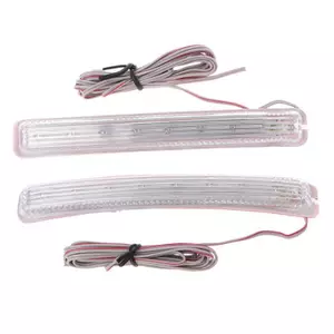 Ziyulinyuk 2 Chiếc Đa Năng Mềm Hổ Phách 9 SMD12V LED Gương Chiếu Hậu Ô Tô Đèn Báo VN