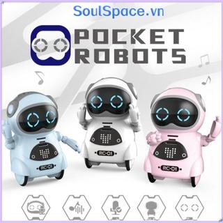 Đồ chơi tương tác bằng giọng nói SOULSPACE, Robot thông minh đa chức năng đối thoại tương tác, Robot bỏ túi nhạc năng động nhảy múa
