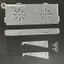 GE Có Thể Tháo Rời Bàn Phím Nghiêng Chân Đế Công Thái Học Gõ Bàn Phím Acrylic Riser Nghiêng Deskputer Bàn Phím Nâng Cho Gia Đình Trò Chơi Văn Phòng VN