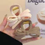 Smudge Nơ Lấy Kẹp Lưng Đầu Tóc Cá Mập Kẹp 2025 Phong Cách Mới Kẹp Tóc Sang Trọng Kẹp Mũ Đội Đầu X5F4