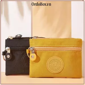 Ví đựng tiền xu ORDOBOX, có vòng chìa khóa Thẻ tín dụng bằng vải Holoder, Túi đựng tiền chống nước chống mài mòn 2023 Túi đựng tiền nam nữ