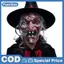Mặt nạ phù thủy Halloween Scream Terror Sorceress Face Headcovers Tiệc kinh dị Halloween Cosplay Đạo cụ