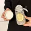 XUAN 450ml Bình Nước Nhựa Chống Rò Rỉ Cốc Nước Di Động Học Sinh Chai Đơn Giản Cà Phê Trà Có Trà Máy Pha Đồ Uống Mùa Hè VN