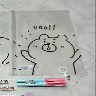 [Size a4] Bìa kẹp hồ sơ, Bìa kẹp tranh ảnh, Bìa kẹp bài học, Bìa đựng hồ sơ đáy bằng Gấu Trắng Đen