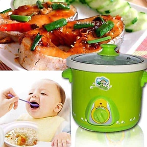 Free ship _ Hàng cao cấp - Nồi cháo nấu chậm - Nồi ninh cháo chậm - Nồi kho cá