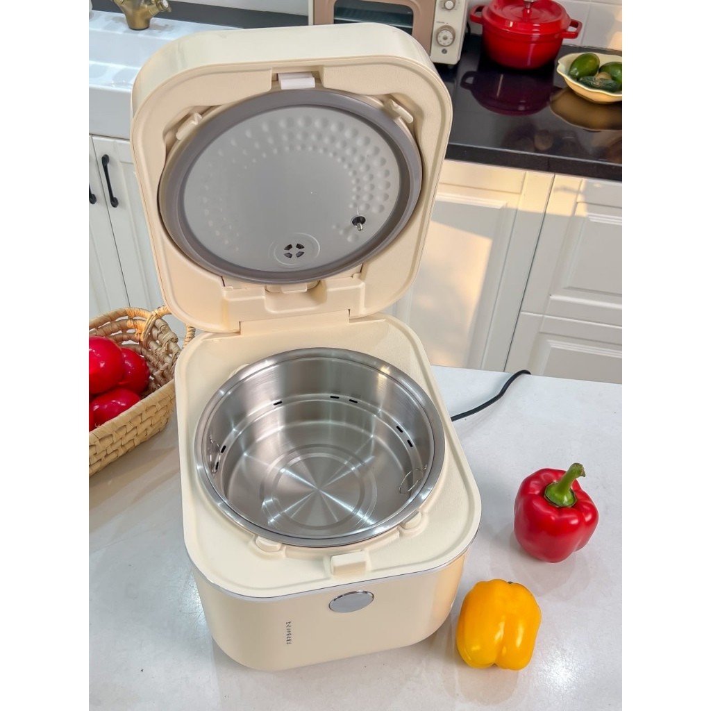 Nồi cơm điện giảm đường Seka SK1039, dung tích 2L công suất 900W lòng nồi inox 304, nấu cơm dẻo ngon | BigBuy360 - bigbuy360.vn